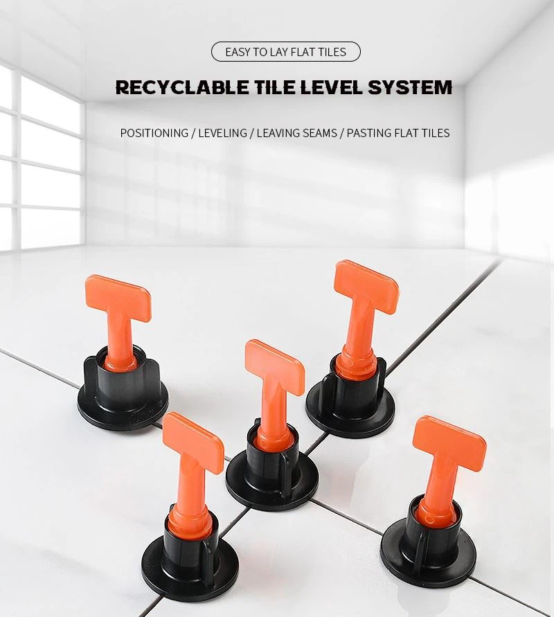 1. reusable tile leveling system