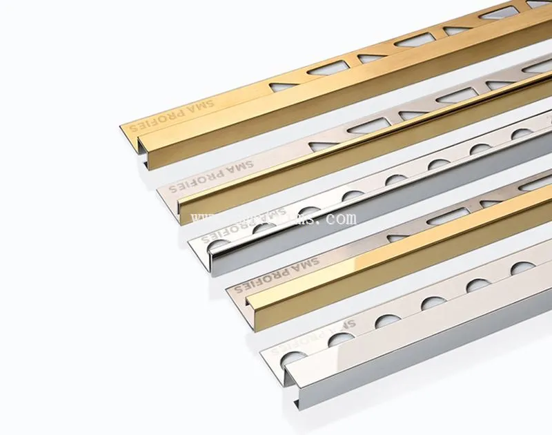 3. stainless steel 90 degree trim