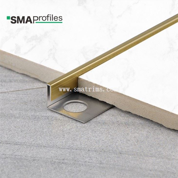 stainless steel floor trim